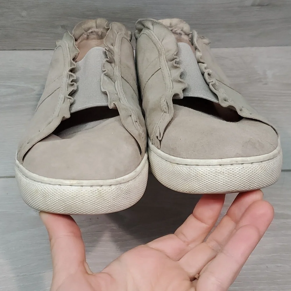 Kate Spade NY Women Lance Leather Loafer Slip on Sneakers shoes sz 8M